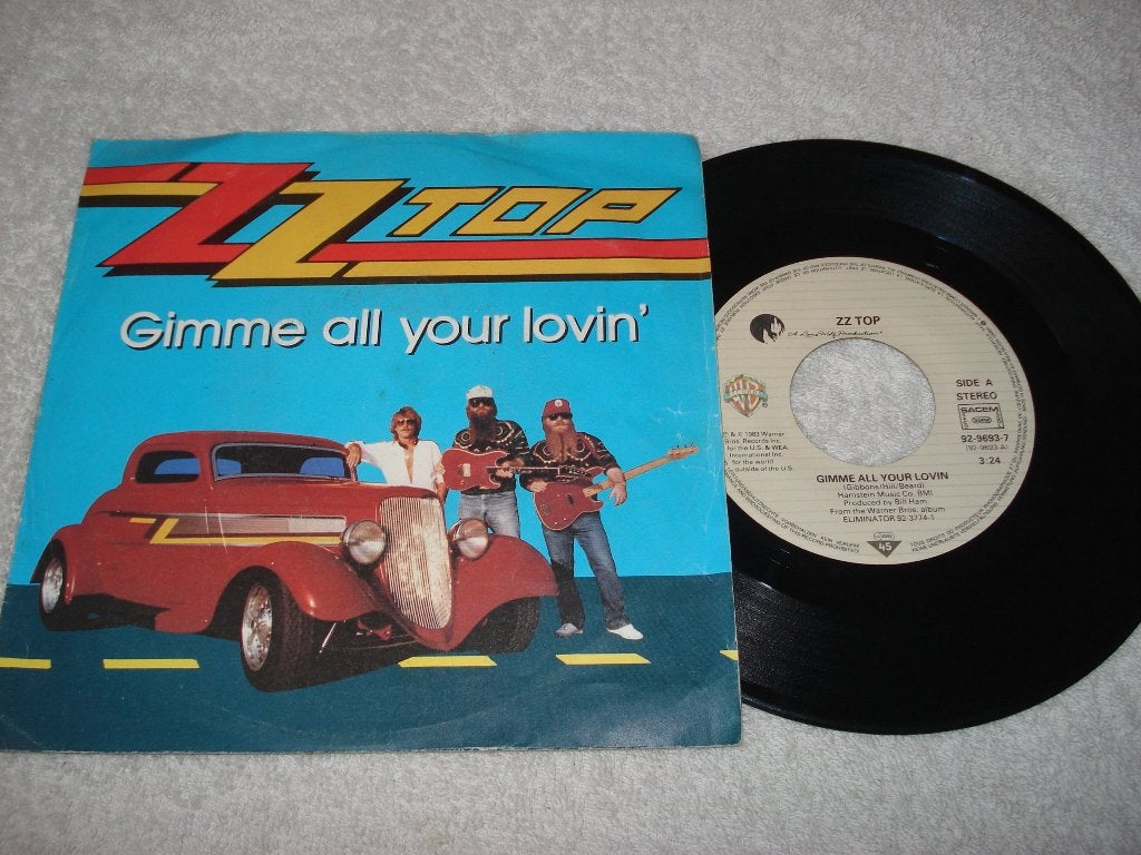 ZZ Top    Gimme All Your Lovin  Dtslnd  Orgineel, Fotohoes, Ophalen of Verzenden, Zo goed als nieuw, Rock en Metal