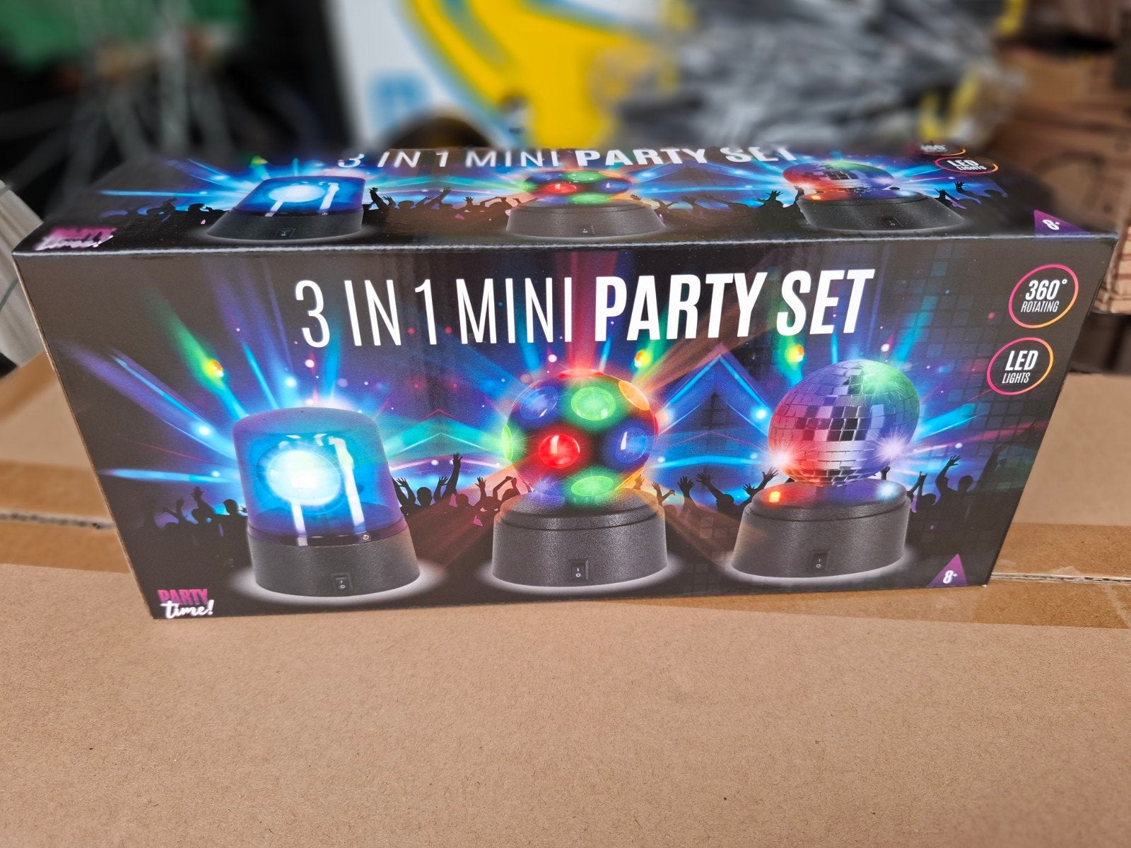 kinder disco lampen, Ophalen of Verzenden, Nieuw, E27 (groot), Led-lamp
