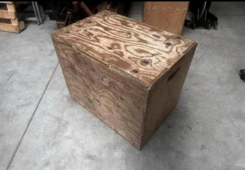 Houten Plyo Box 3-1, Ophalen, Zo goed als nieuw, Overige typen