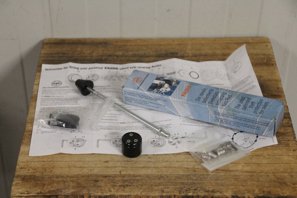 * nos * Fadis vintage anti-diefstal uitval as / retro mtb, Fietsen en Brommers, Fietsonderdelen, D, Overige typen, Ophalen of Verzenden