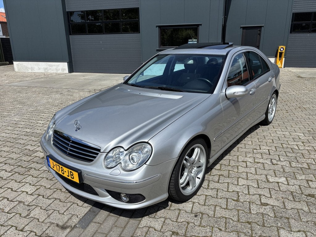 Mercedes-Benz C-Klasse C55 AMG V8 Aut. Topstaat, 86.104km Or, Automaat, Achterwielaandrijving, Gebruikt, Leder