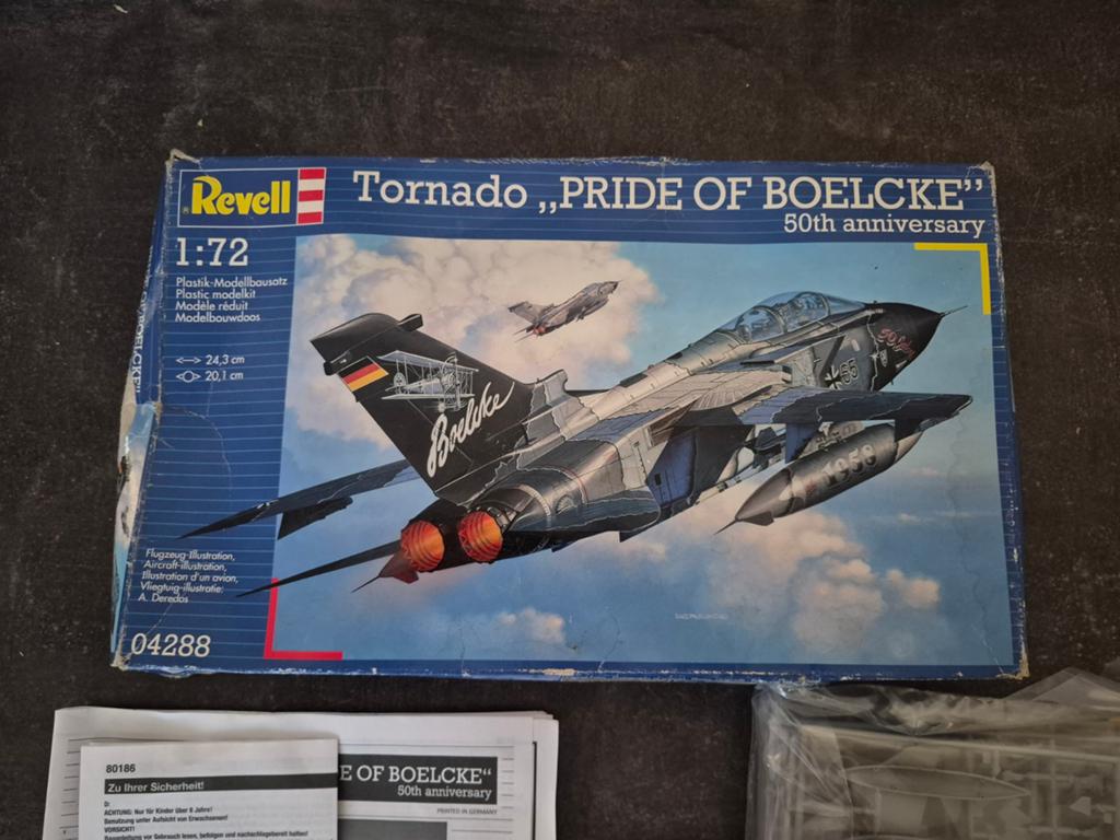 Revell vliegtuig tornado bouwdoos compleet, Ophalen of Verzenden, 1:72 tot 1:144, Revell
