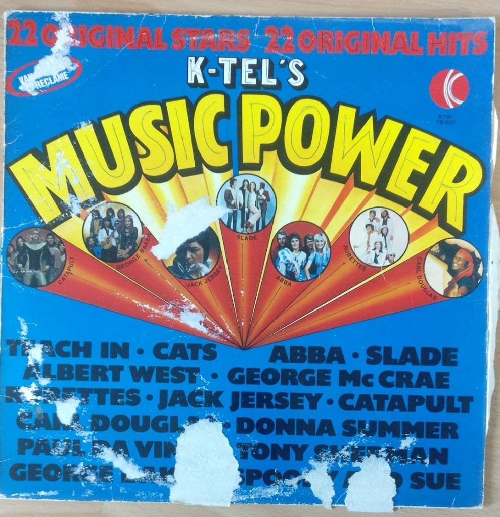 K-Tel's Music Power. 22 originele hits 1974, Gebruikt, Dance, Ophalen of Verzenden, 1970 - 1979