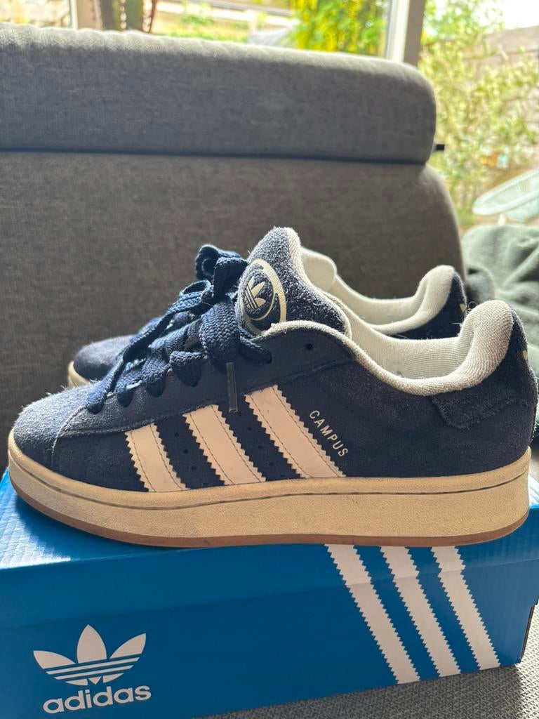 Adidas campus donkerblauw 38, Ophalen of Verzenden, Zo goed als nieuw, Blauw