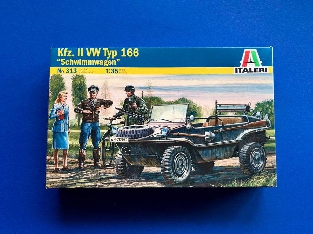 Italeri	313	SCHWIMMWAGEN	1/35, Tank, Italeri, Verzenden, 1:32 tot 1:50