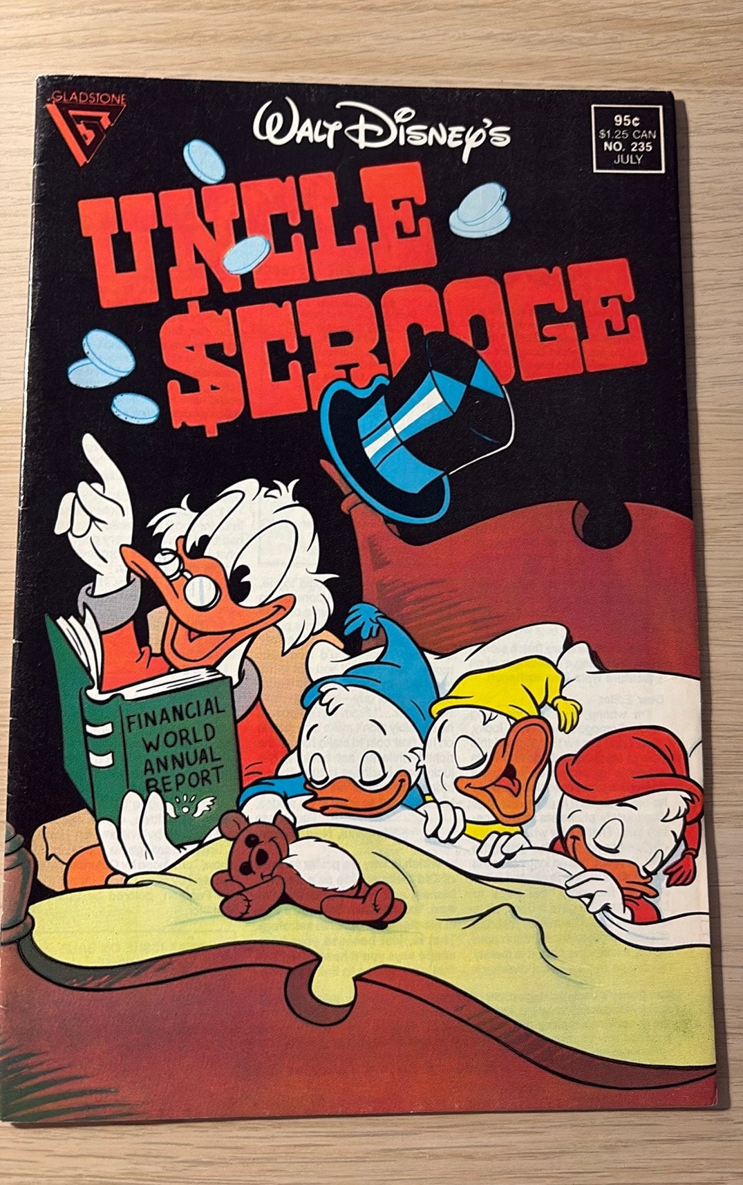 Uncle Scrooge 235 1989, Eén comic, Ophalen of Verzenden, Zo goed als nieuw, Europa