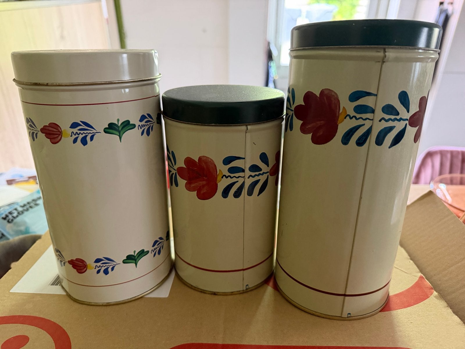 Boerenbont servies en voorraadpotten, Ophalen, Gebruikt, Overige merken, Keramiek