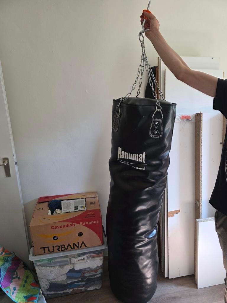 Hanumat Bokszak - Zwart, Inclusief Ketting, Ophalen, Gebruikt, Bokszak