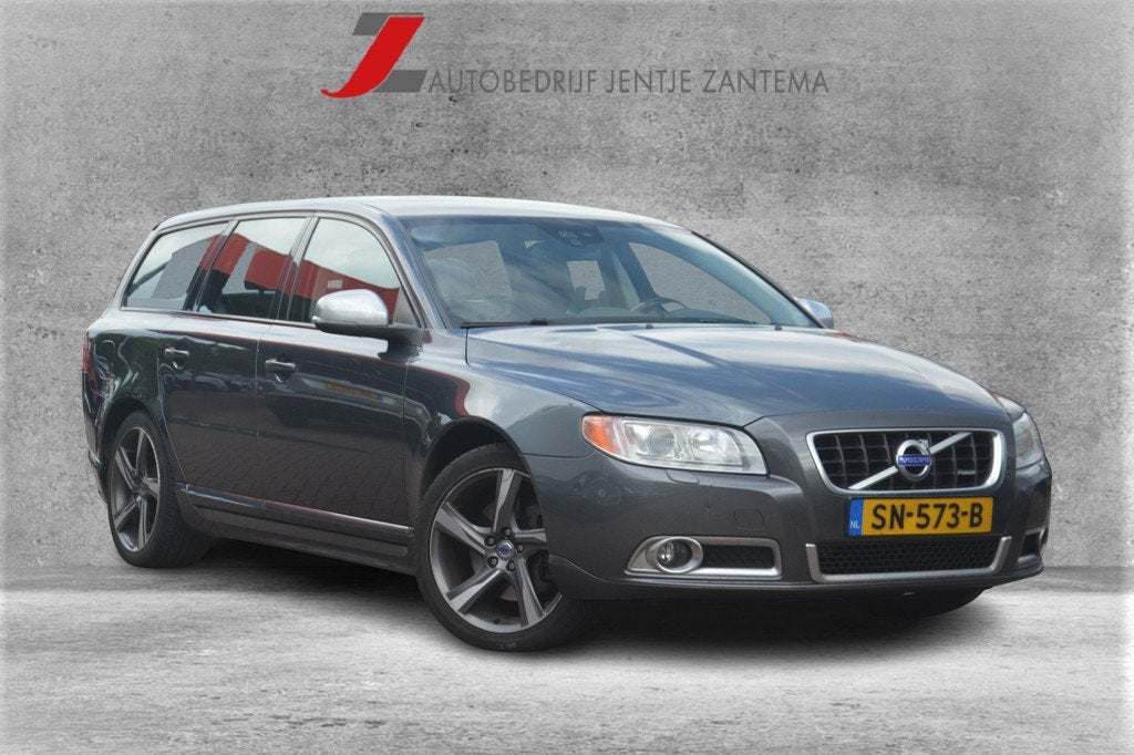 Volvo V70 2.0 D3 R-Design (bj 2013, automaat), Auto's, Volvo, Euro 5, Gebruikt, 1984 cc, Diesel