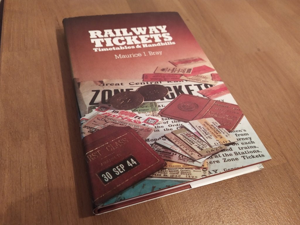 Railway Tickets, Timetables & Handbills, Ophalen of Verzenden, Gelezen, Trein