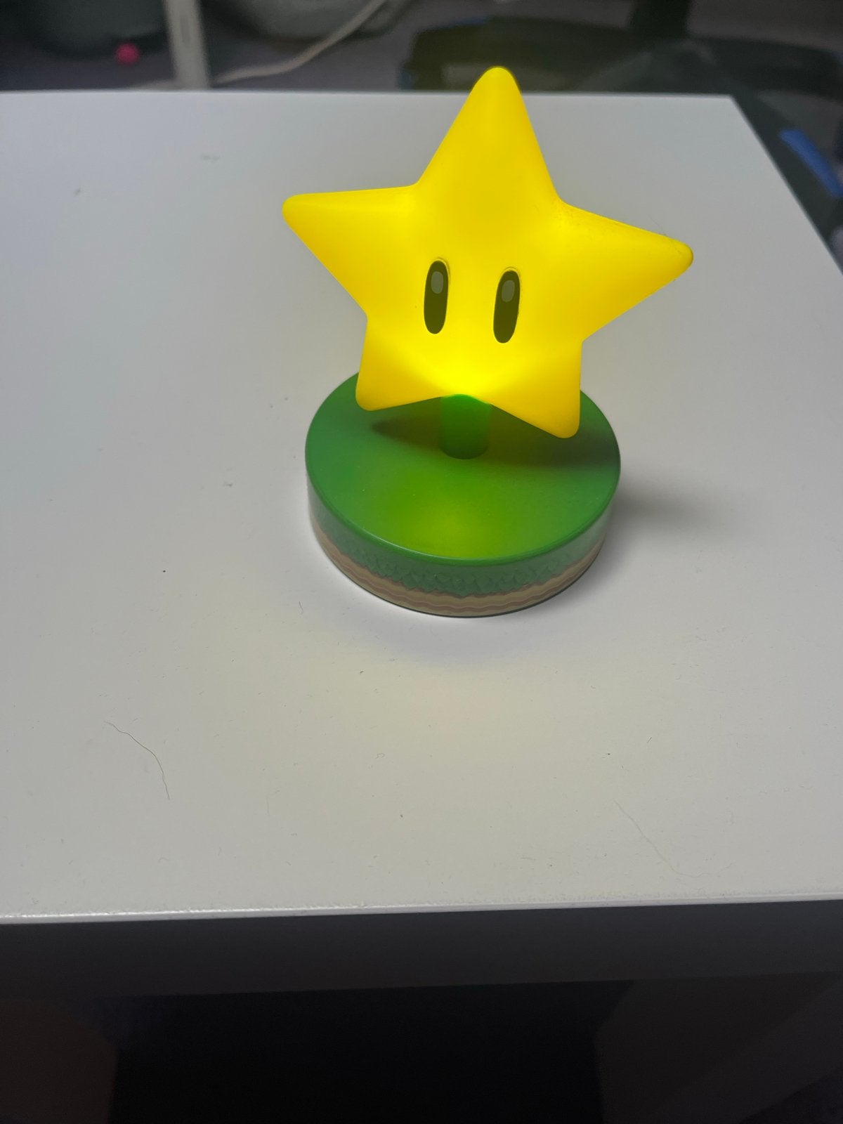 Super Mario Ster Lamp - Perfect voor Gamers!, Overige merken, Kunststof, Geel, Overige fittingen