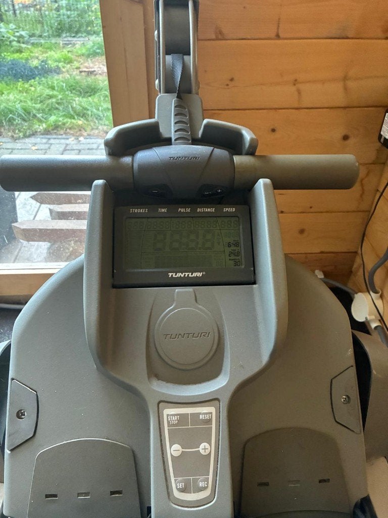 Tunturi Roeitrainer, Sport en Fitness, Benen, Gebruikt, Ophalen of Verzenden, Metaal