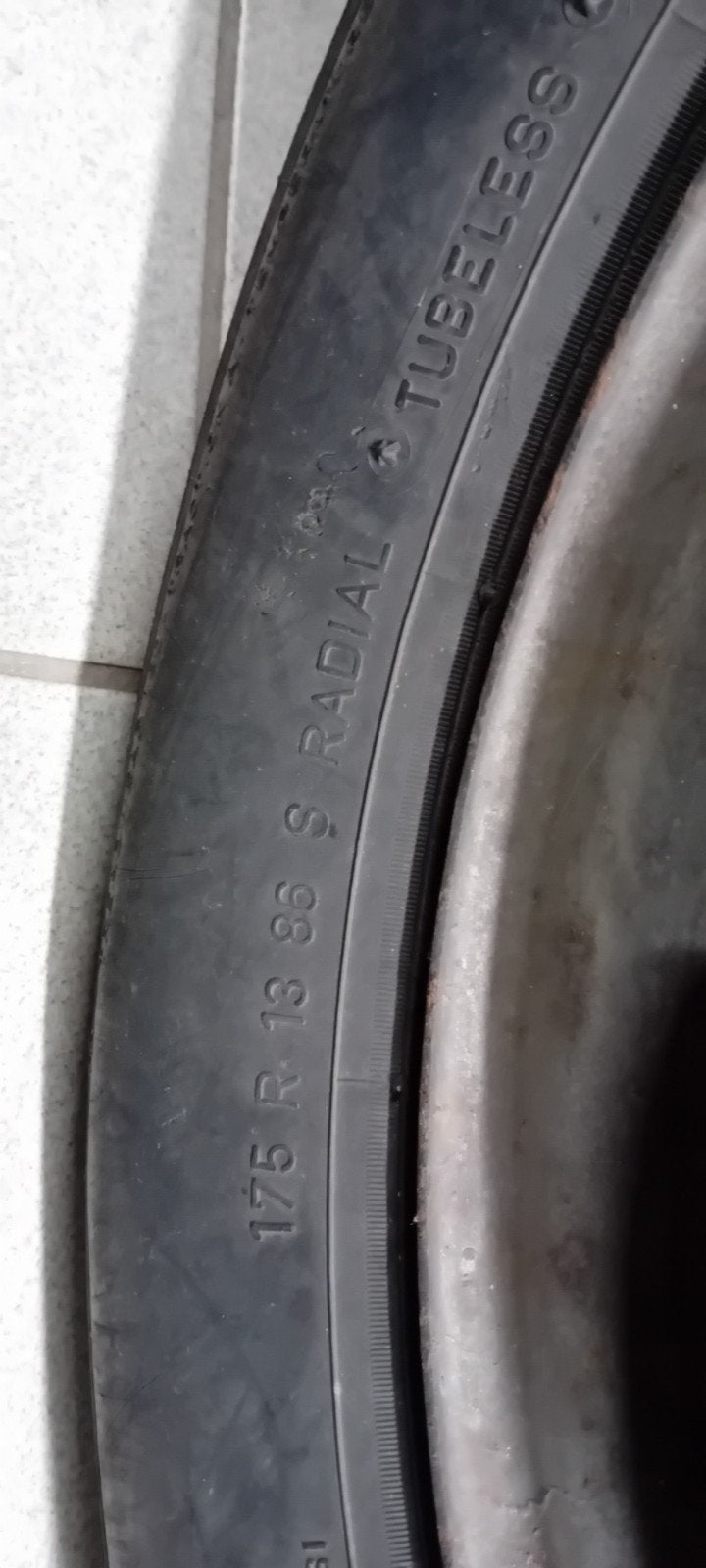4 aanhangerwielen met banden (175R13, 5x112 ET30), Ophalen of Verzenden, Gebruikt