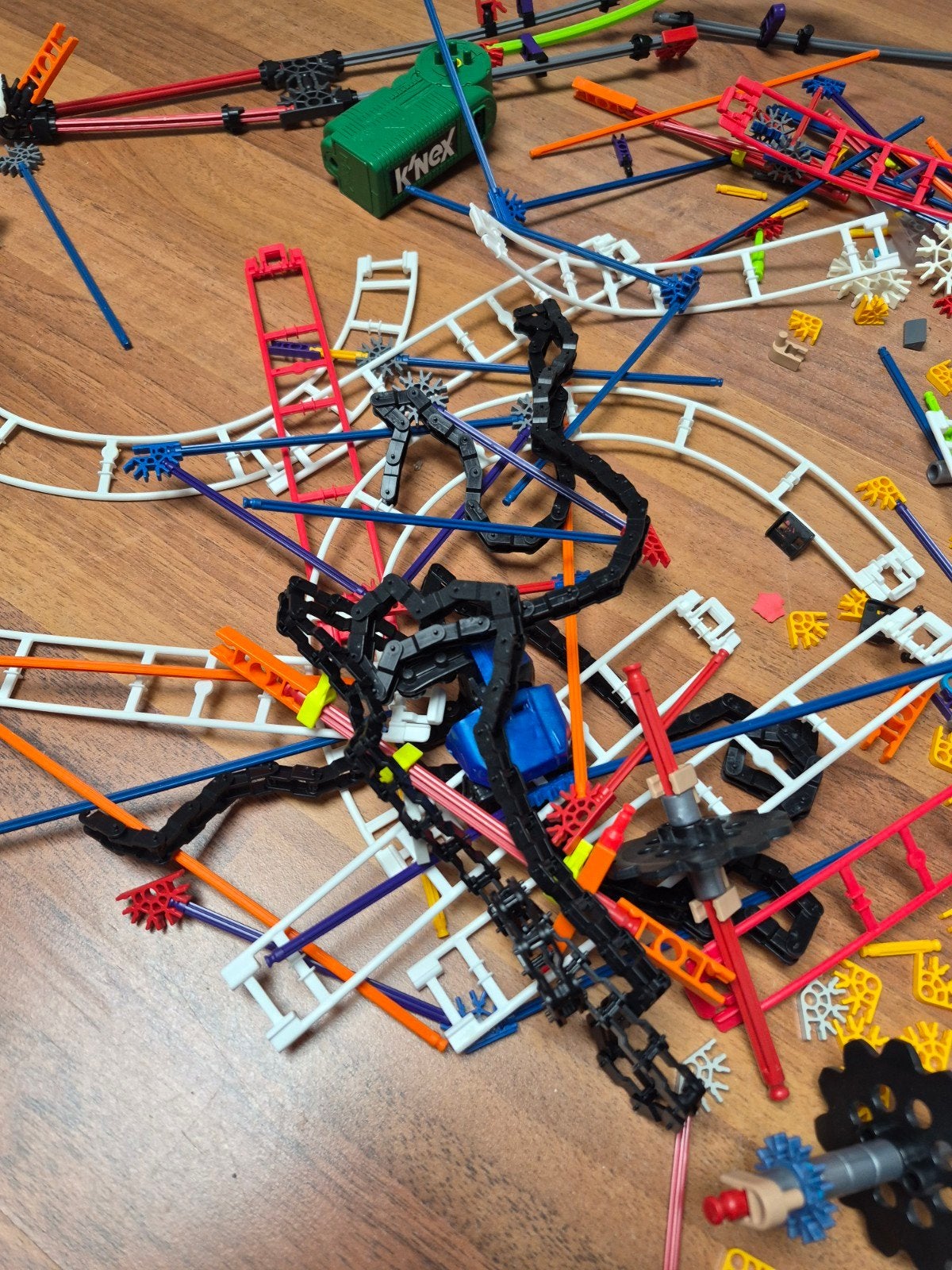 Knex achtbaan en Knex pistool, Ophalen of Verzenden, K'nex