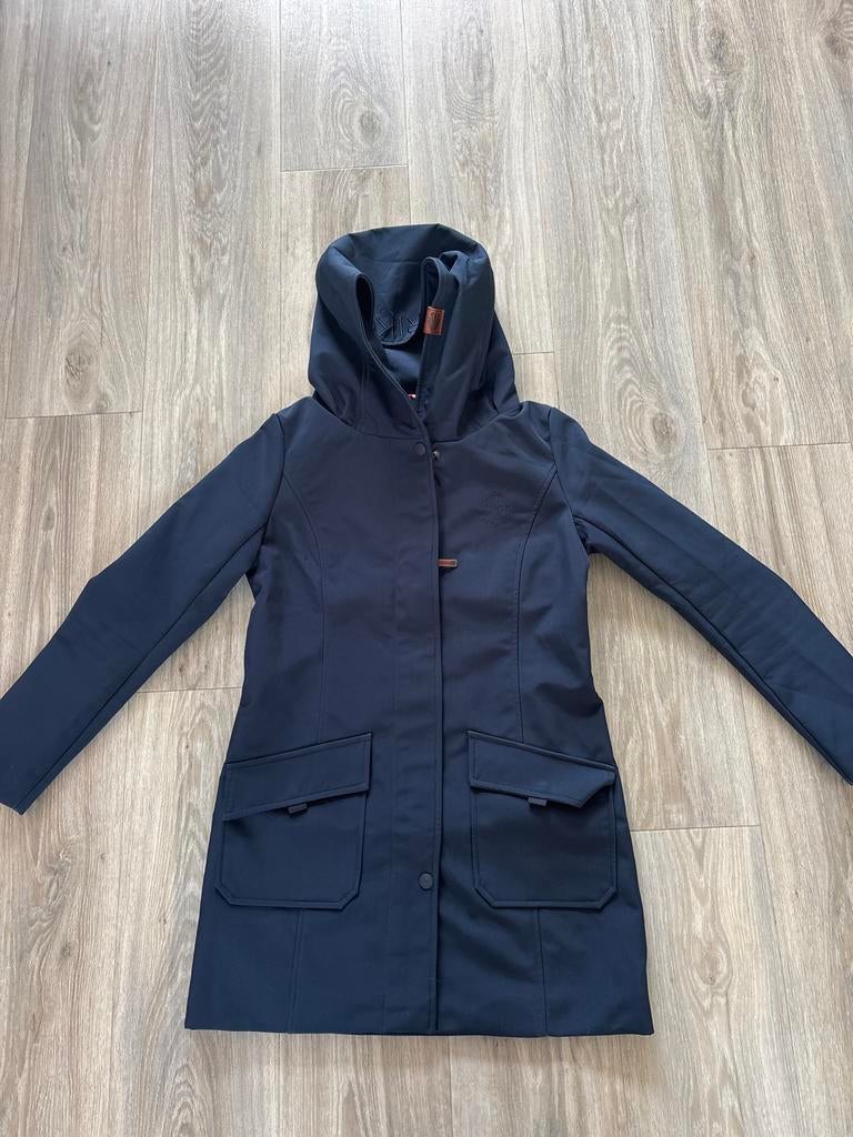Marikoo Softshell Jas Dames - Maat S - Donkerblauw, Kleding | Dames, Ophalen of Verzenden, Zo goed als nieuw, Maat 36 (S), Blauw