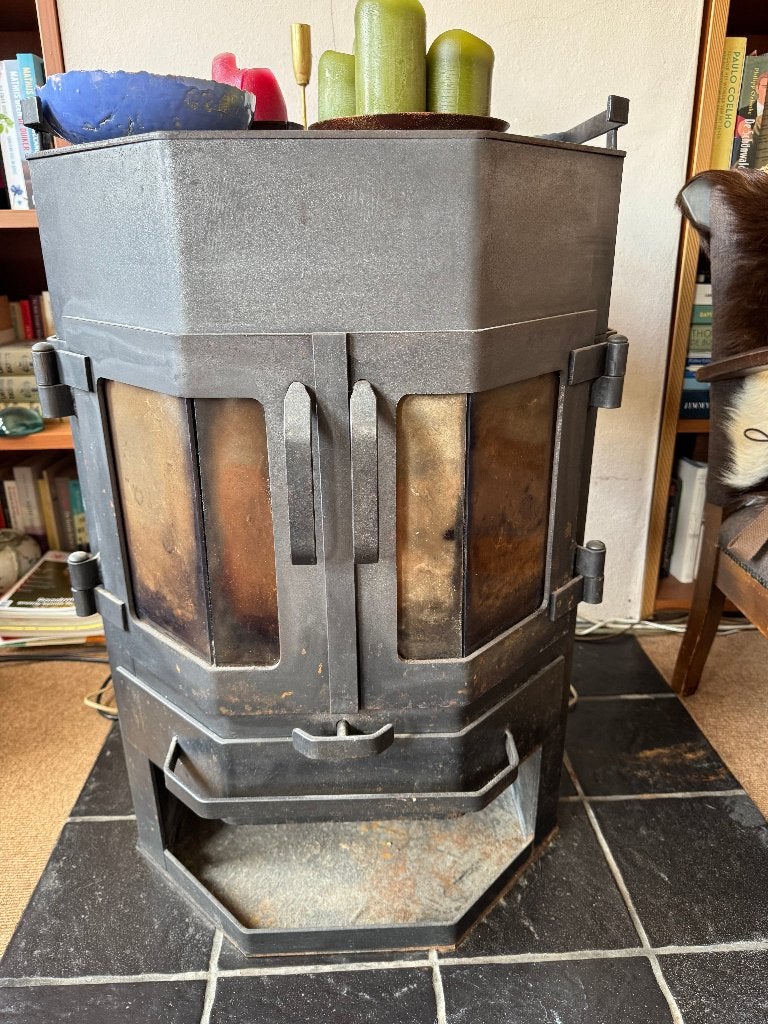 Houtkachel, Huis en Inrichting, Kachels, Ophalen, Gebruikt, Houtkachel, Vrijstaand