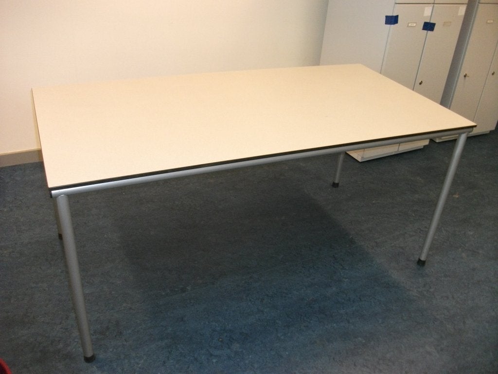 In hoogte verstelbaar Werktafel/ Bureau Ateliertafel, Ophalen, Gebruikt, -, -