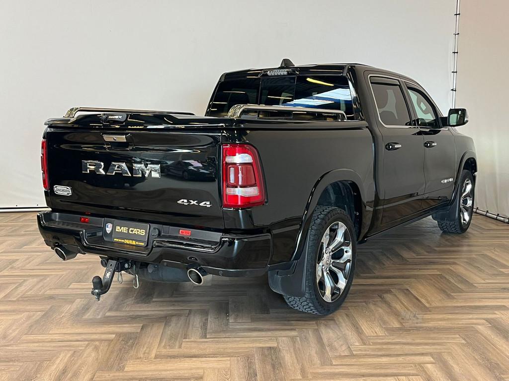 Dodge Ram 1500 5.7 V8 4x4 Crew Cab Longhorn|NAP|HUD|PANO|LUC, Auto's, Gebruikt, 5654 cc, Zwart, Vierwielaandrijving