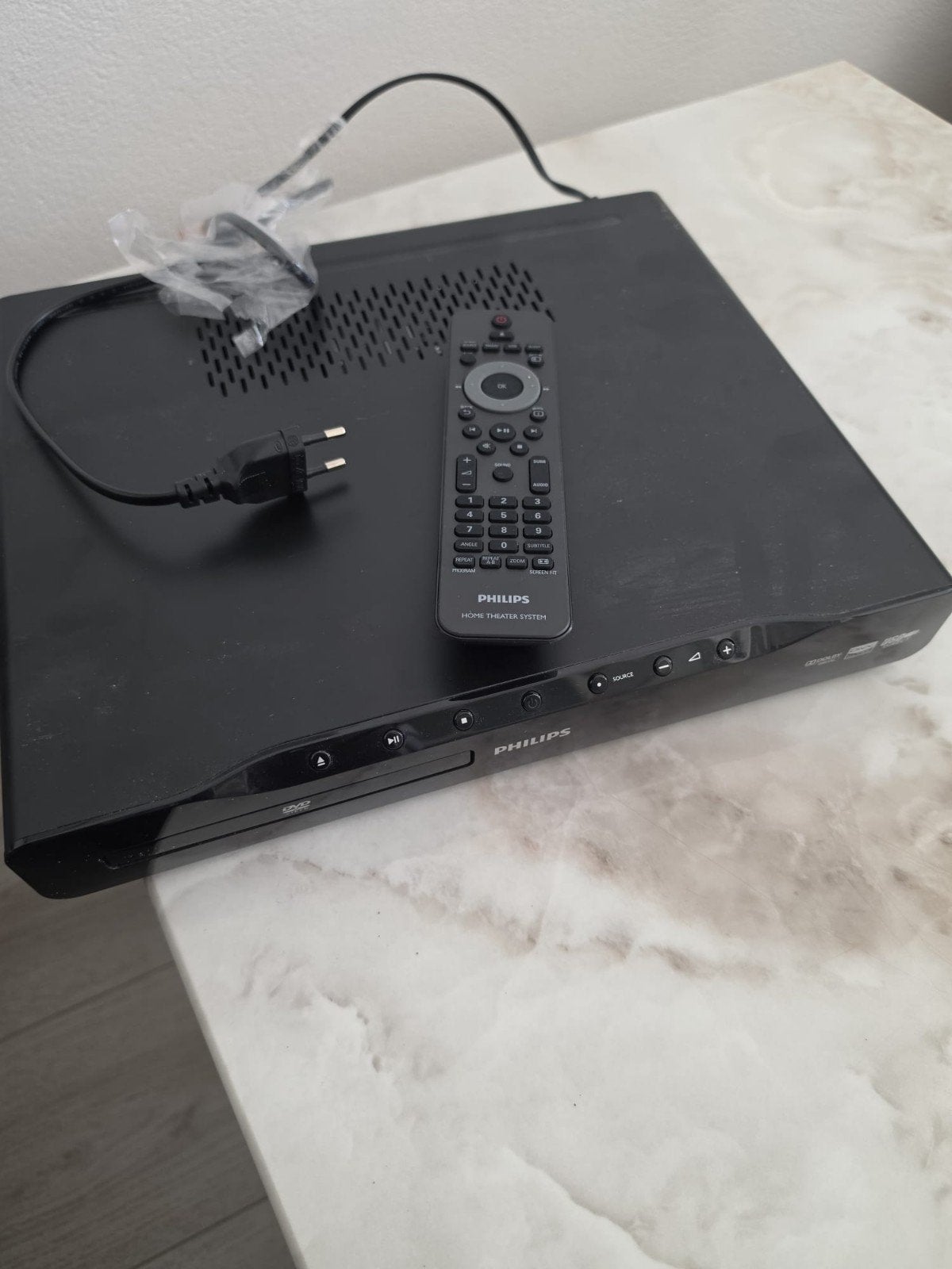 Philips DVD Home Theater Receiver met Afstandsbediening, Audio, Tv en Foto, Ophalen, Gebruikt, Philips, Dvd-speler