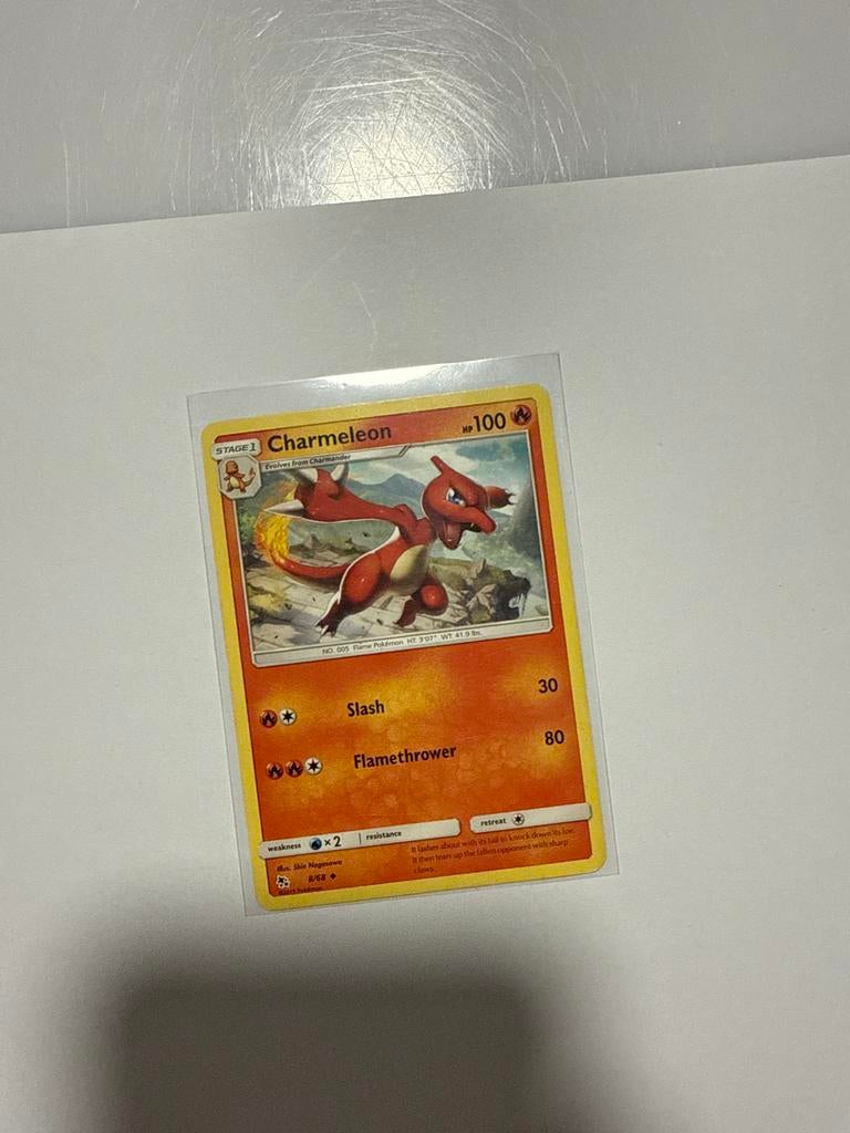 Charmeleon Pokémon kaart, Ophalen of Verzenden, Gebruikt, Losse kaart
