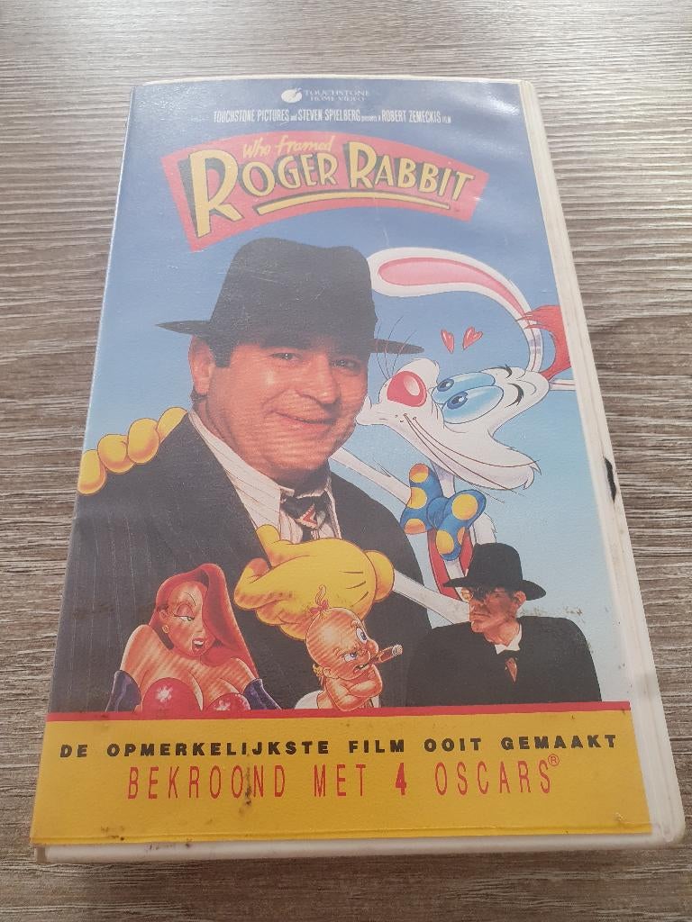Who framed Roger Rabbit VHS videoband, Gebruikt, Alle leeftijden, Overige genres, Ophalen of Verzenden