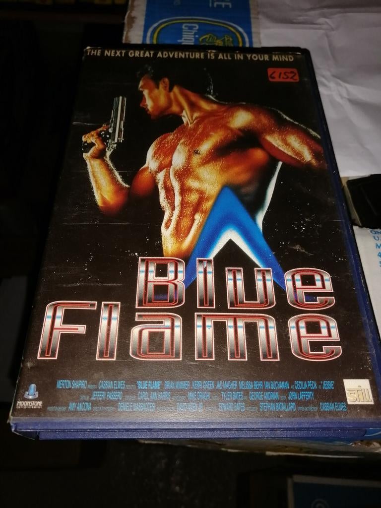 VHS ex-rental - Blue Flame, Vanaf 16 jaar, Ophalen of Verzenden, Gebruikt, Horror