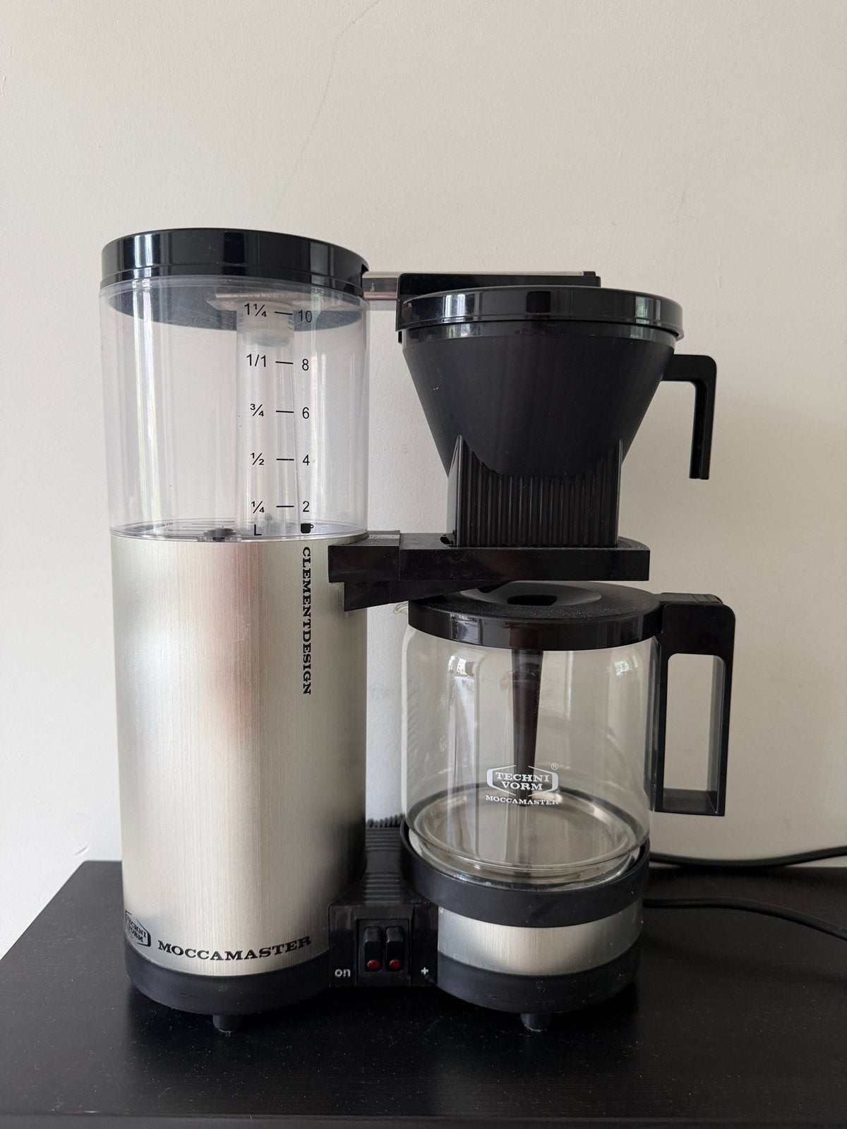 Moccamaster Technivorm Koffiezetapparaat CD-010/S, 4 tot 10 kopjes, Ophalen, Zo goed als nieuw, Koffiemachine