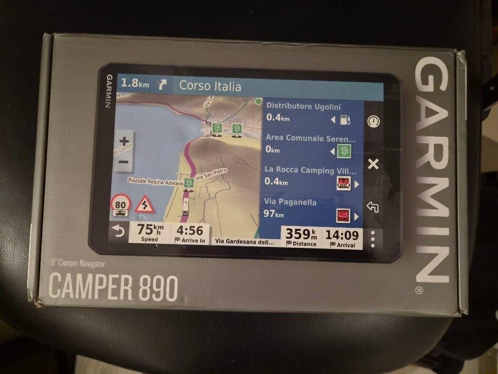 Garmin Camper 890, Verzenden, Zo goed als nieuw