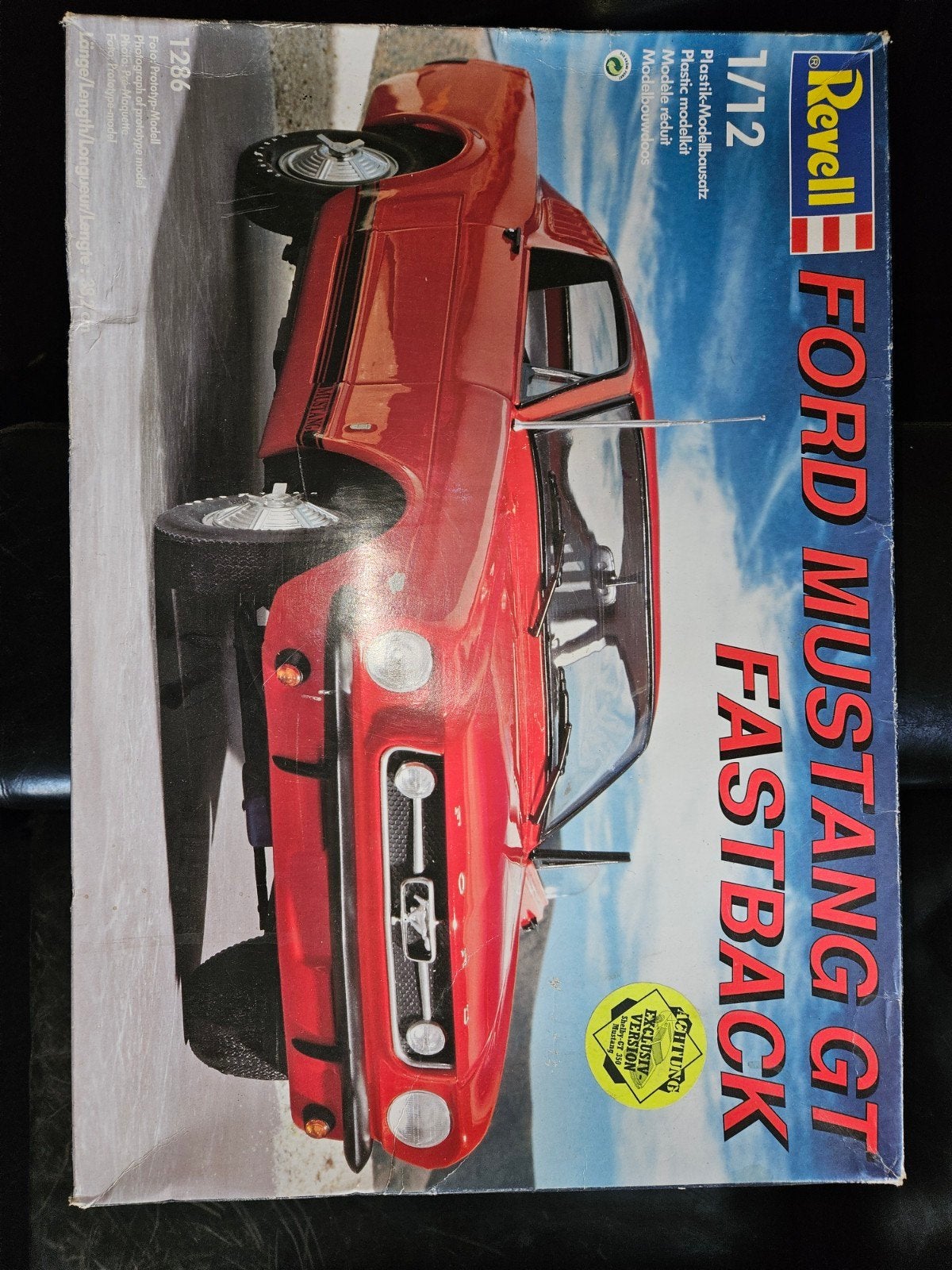 Revell Ford Mustang GT Fastback 1/12 Modelbouwkit, Ophalen, Auto, Revell, Groter dan 1:32