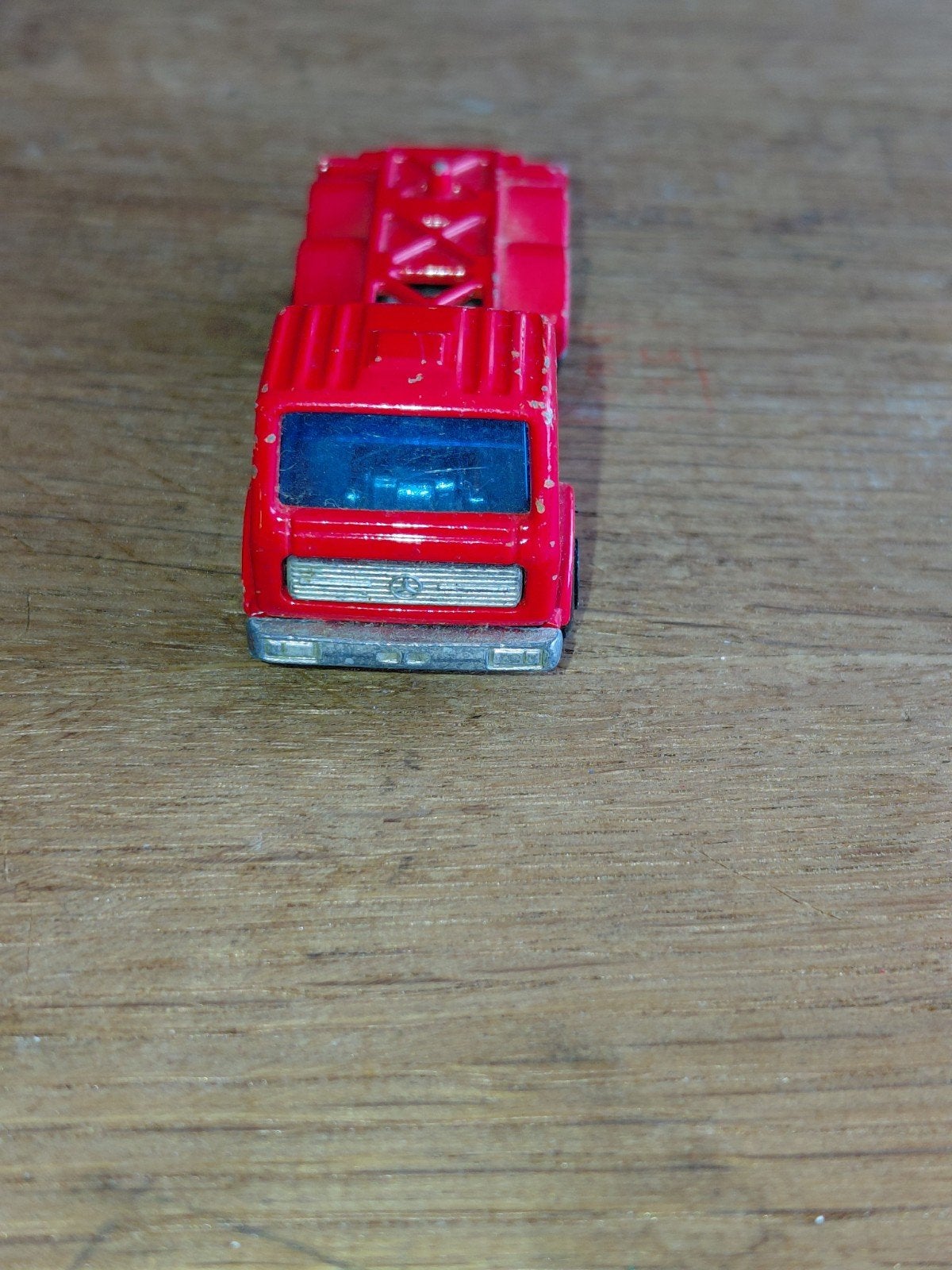 Matchbox Superfast No. 42 Mercedes Container Truck van de En, Ophalen of Verzenden, Gebruikt, Bus of Vrachtwagen