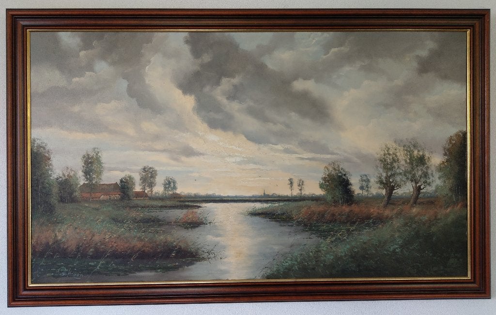 Willem Kroon Schilderijen - Unieke Collectie ( 100 werken ), Ophalen, Doek, Realistisch, Gesigneerd