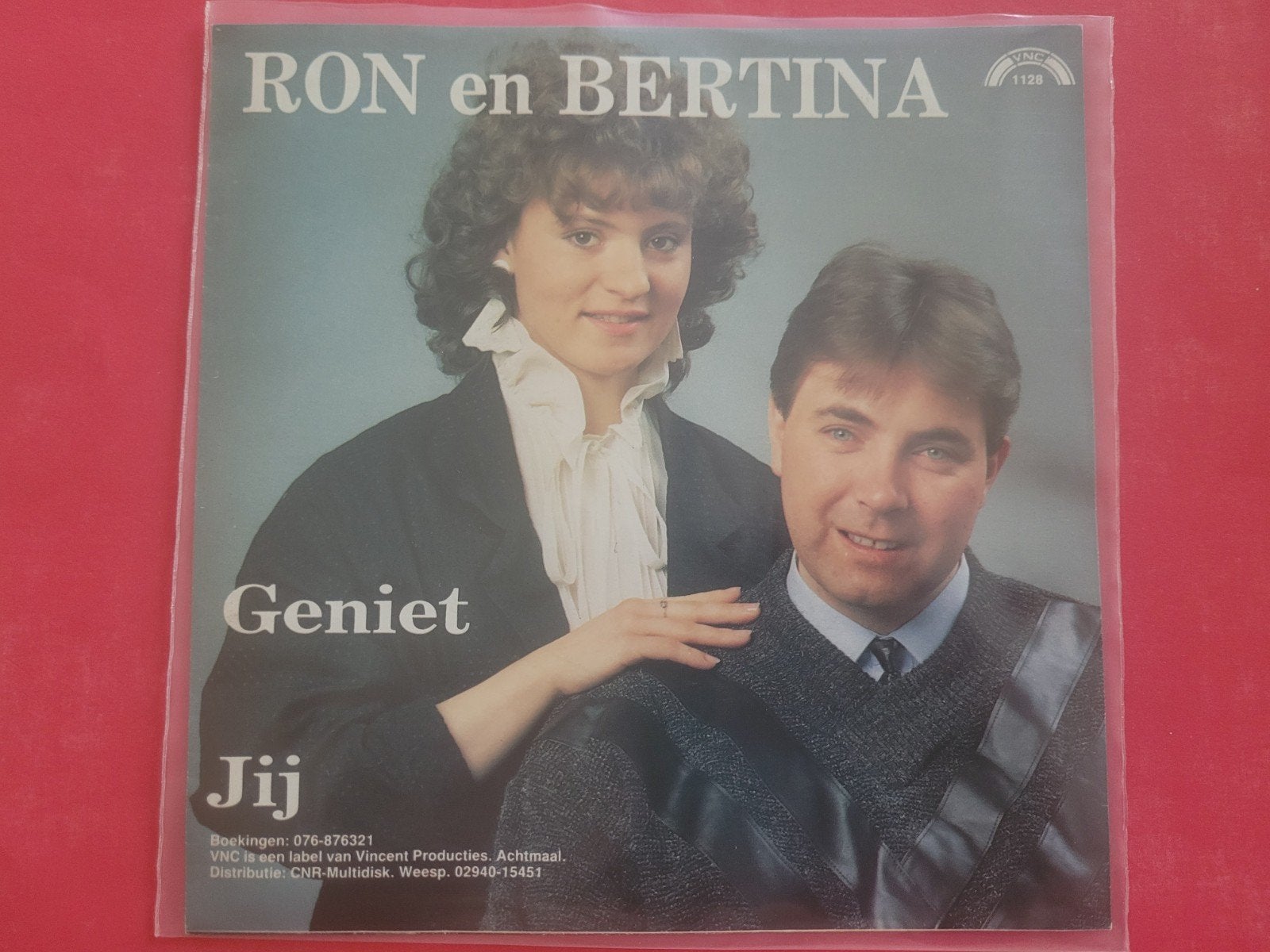 Ron en Bertina - Geniet - Jij, Ophalen, Zo goed als nieuw, Overige formaten, Levenslied of Smartlap