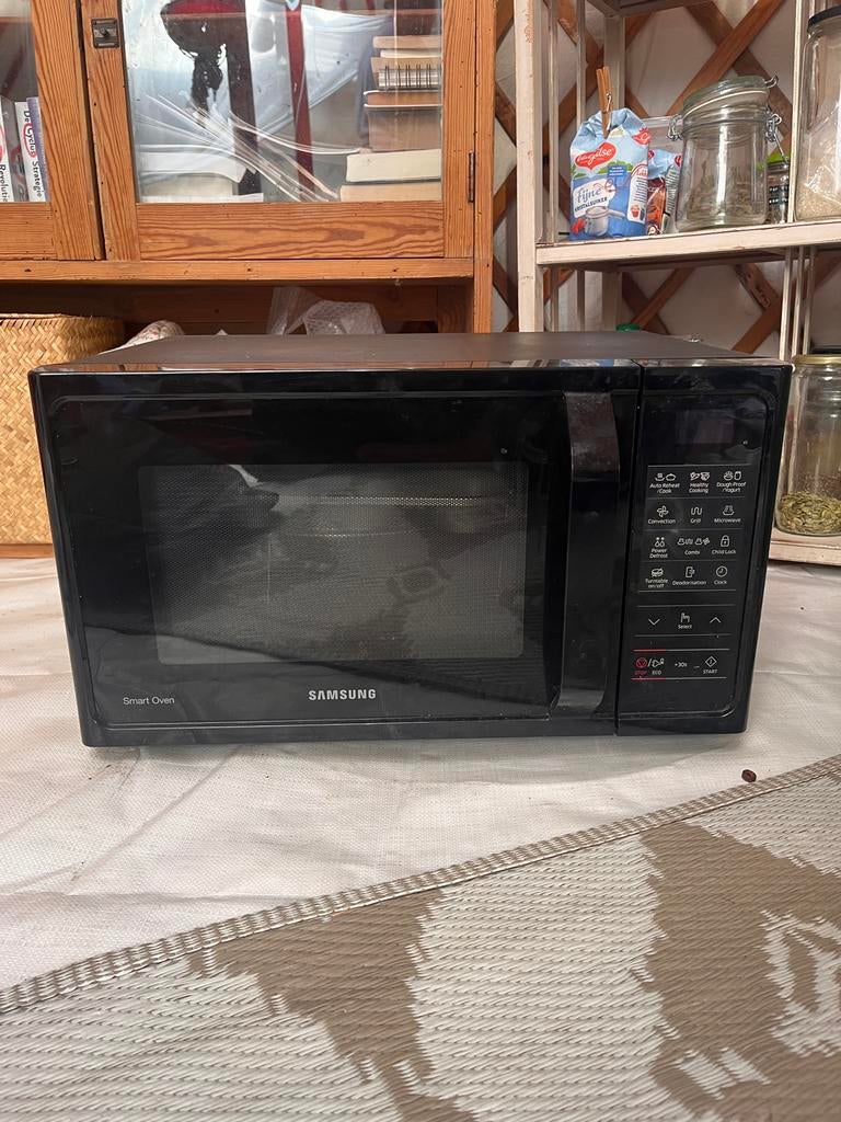 Samsung Smart Oven Combi Magnetron - Zwart, Witgoed en Apparatuur, Magnetrons, Ophalen, Combimagnetron, Gebruikt, Hete lucht
