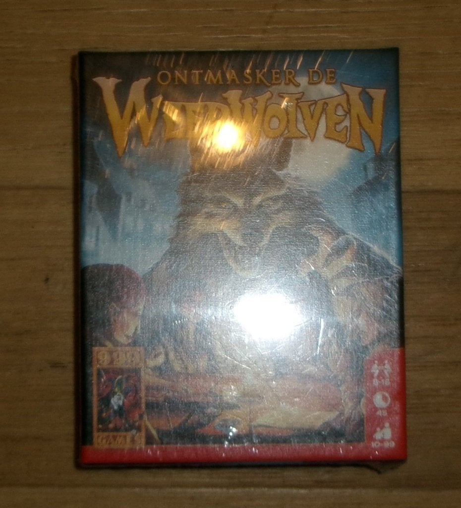 spel ontmasker de weerwolven, Vijf spelers of meer, Ophalen of Verzenden, Gebruikt, 999-games