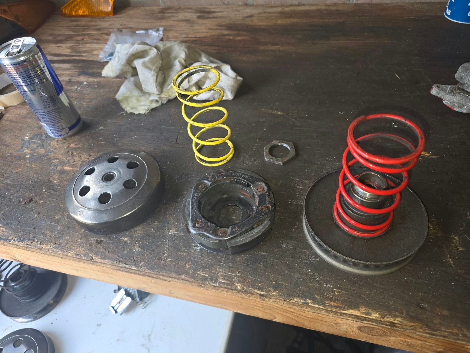 malossi delta clutch koppeling minarelli horizontaal, Fietsen en Brommers, Brommeronderdelen | Scooters, Ophalen of Verzenden