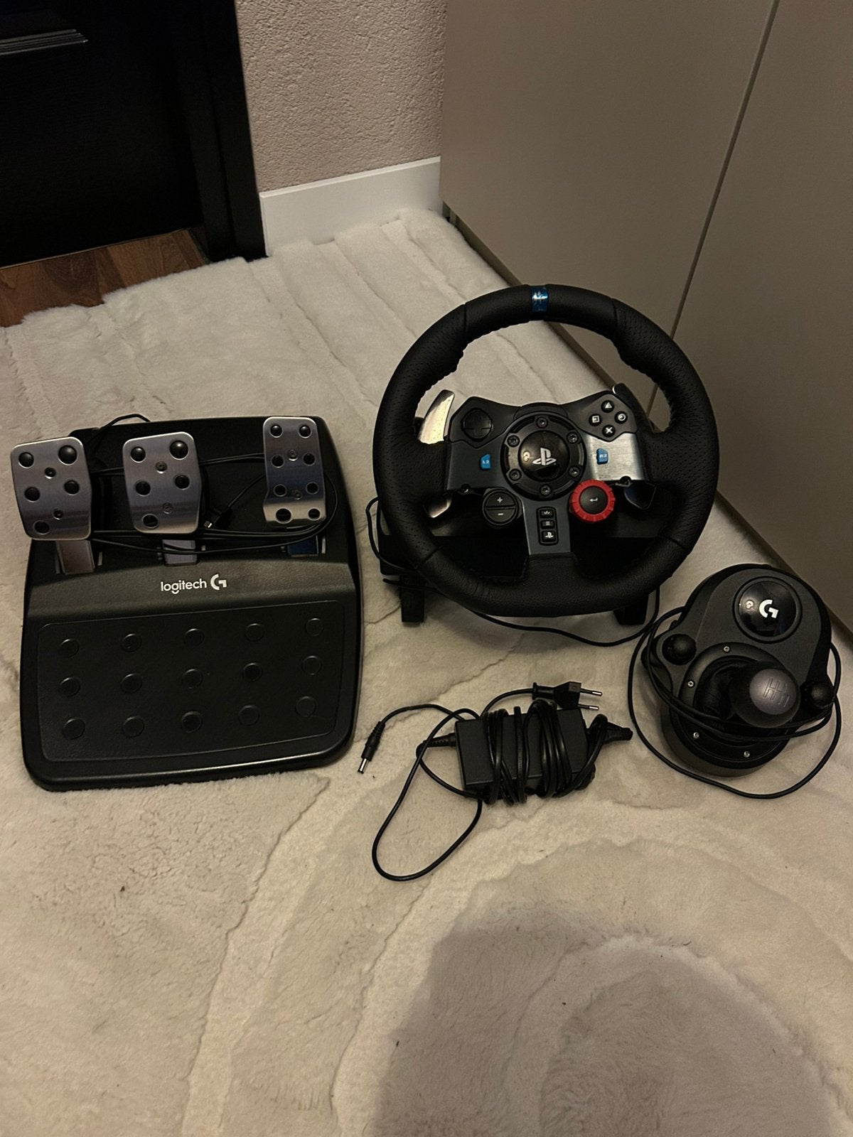 Logitech g29+Logitech Shifter+Pedalen, Spelcomputers en Games, Spelcomputers | Sony PlayStation Consoles | Accessoires, Ophalen