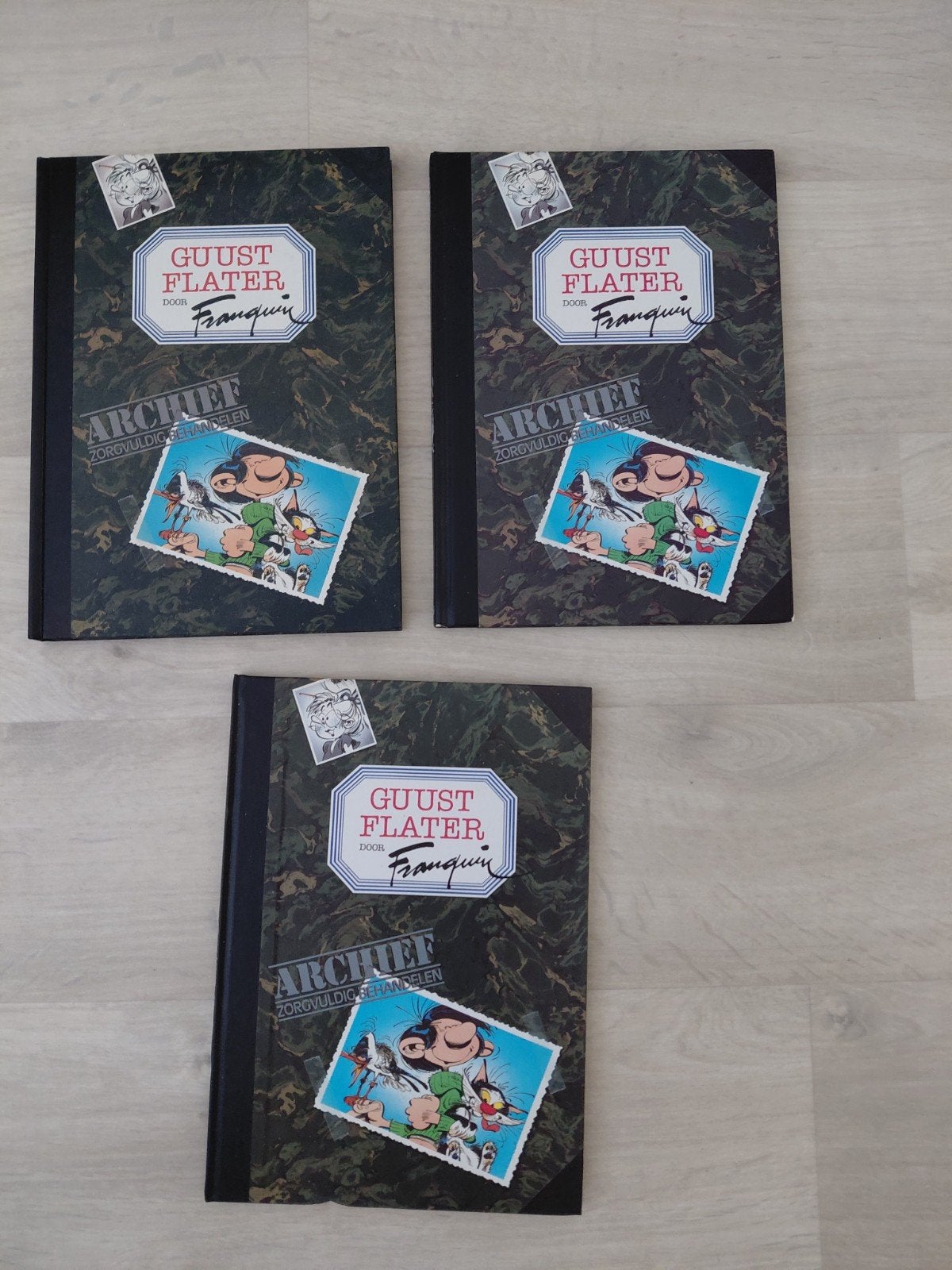 Guust Flater Archief: Zorgvuldige Flaters (3 delen), Boeken, Ophalen of Verzenden, Nieuw