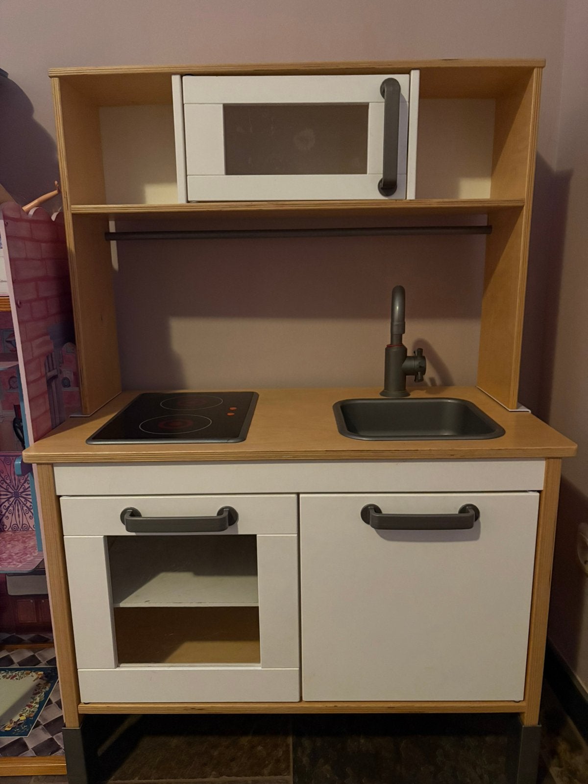 Speelkeuken ikea incl keukenspeelgoed, Ophalen, Gebruikt, Hout, Speelkeuken