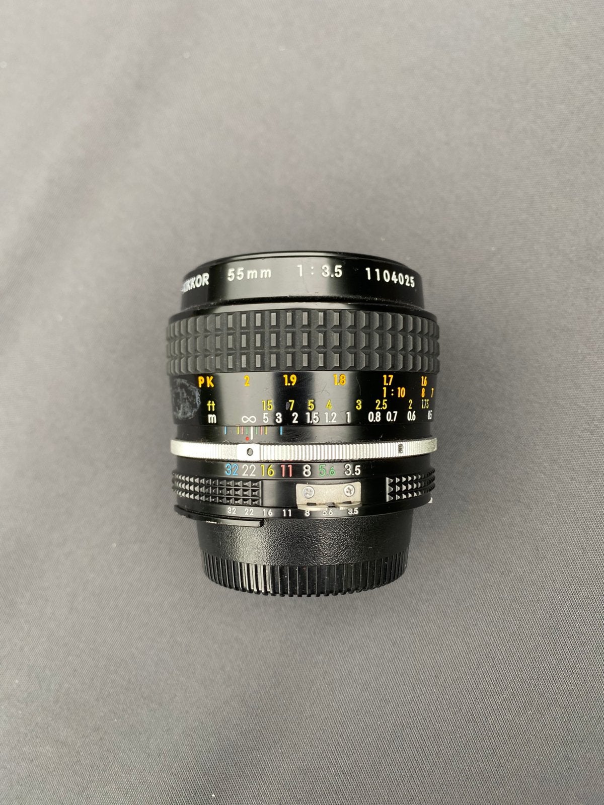 Nikkor micro 55 f/3.5, Ophalen of Verzenden, Zo goed als nieuw, Macrolens, Zoom