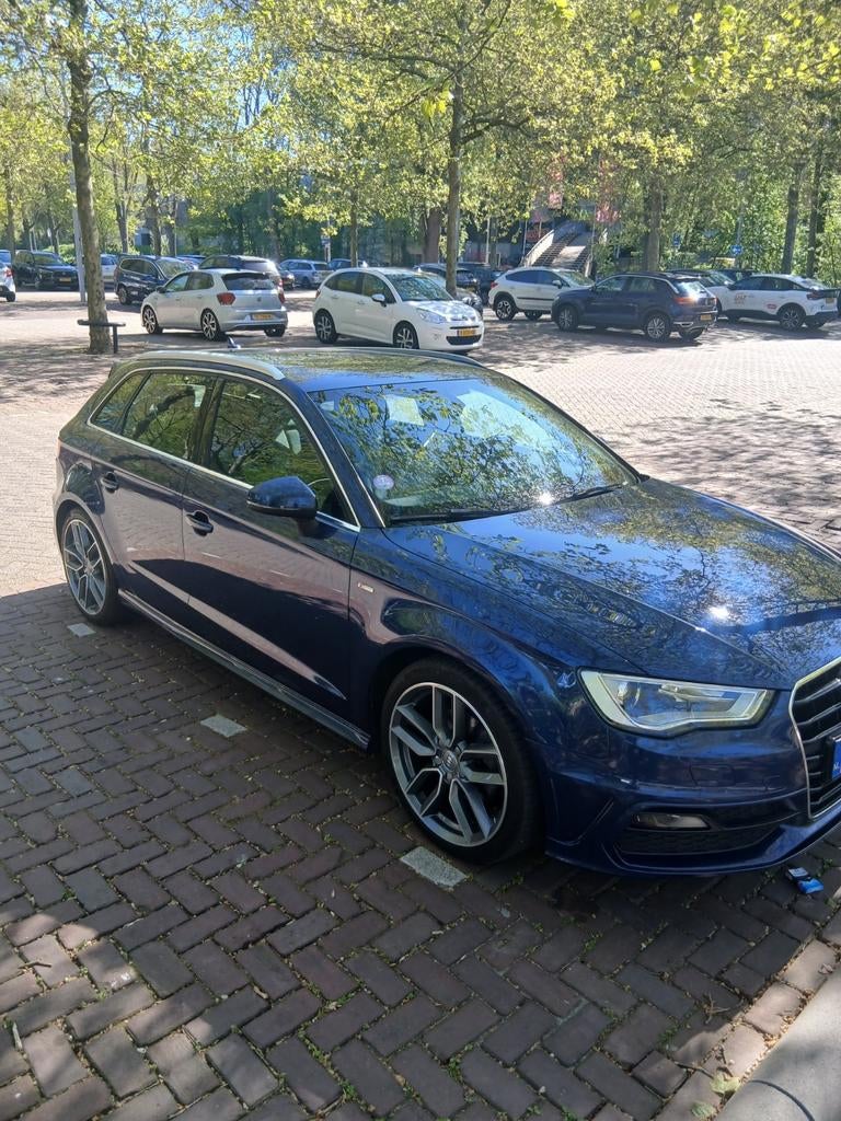 Audi A3 S-Line 1.2 Tfsi 81KW Sportback 2016  prijs 7950 euro, Voorwielaandrijving, Navigatiesysteem, 4 cilinders, Blauw