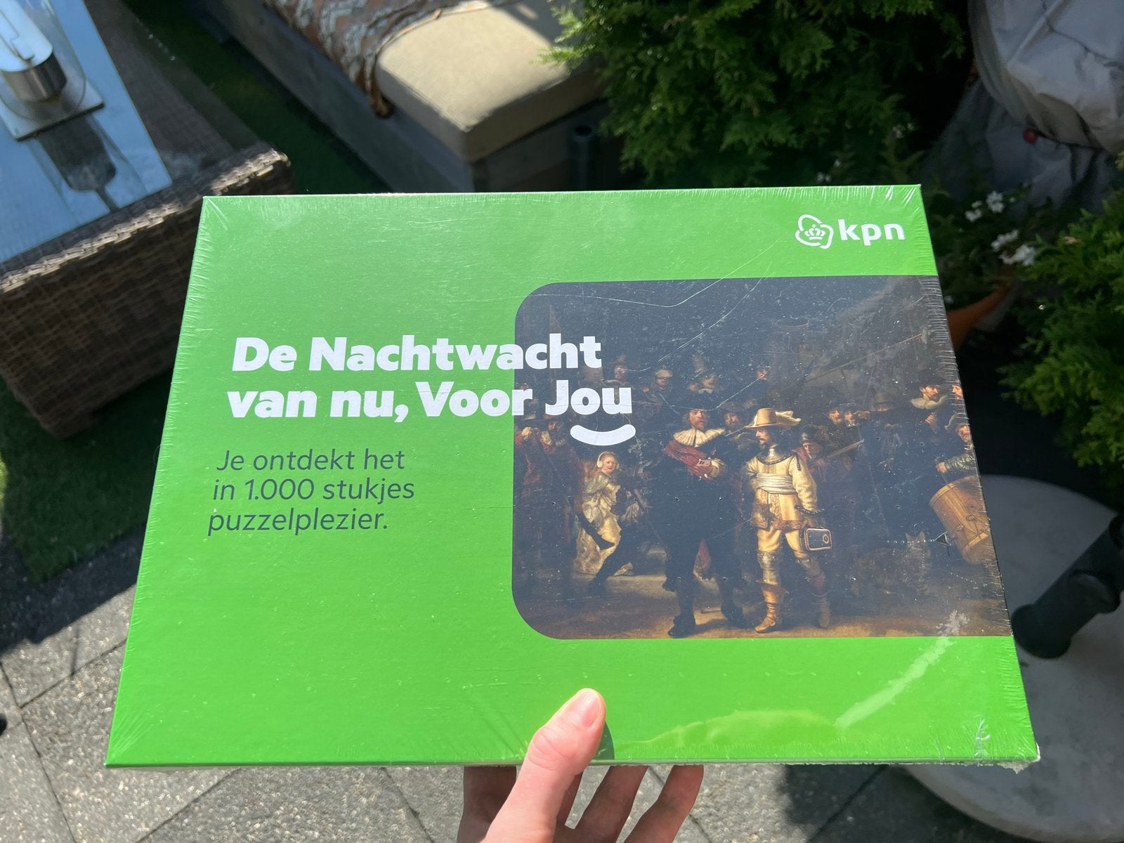 De Nachtwacht Rembrandt Puzzel 1000 Stukjes - NIEUW Geseald, Ophalen of Verzenden, 500 t/m 1500 stukjes, Nieuw, Legpuzzel