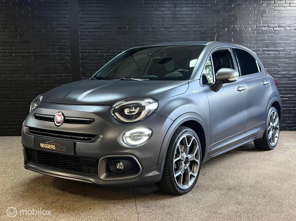 Fiat 500X Firefly Sport 1e EIG AUTOMAAT LEDER CAMERA KEYLESS, Gebruikt, 500X, Leder, Bedrijf