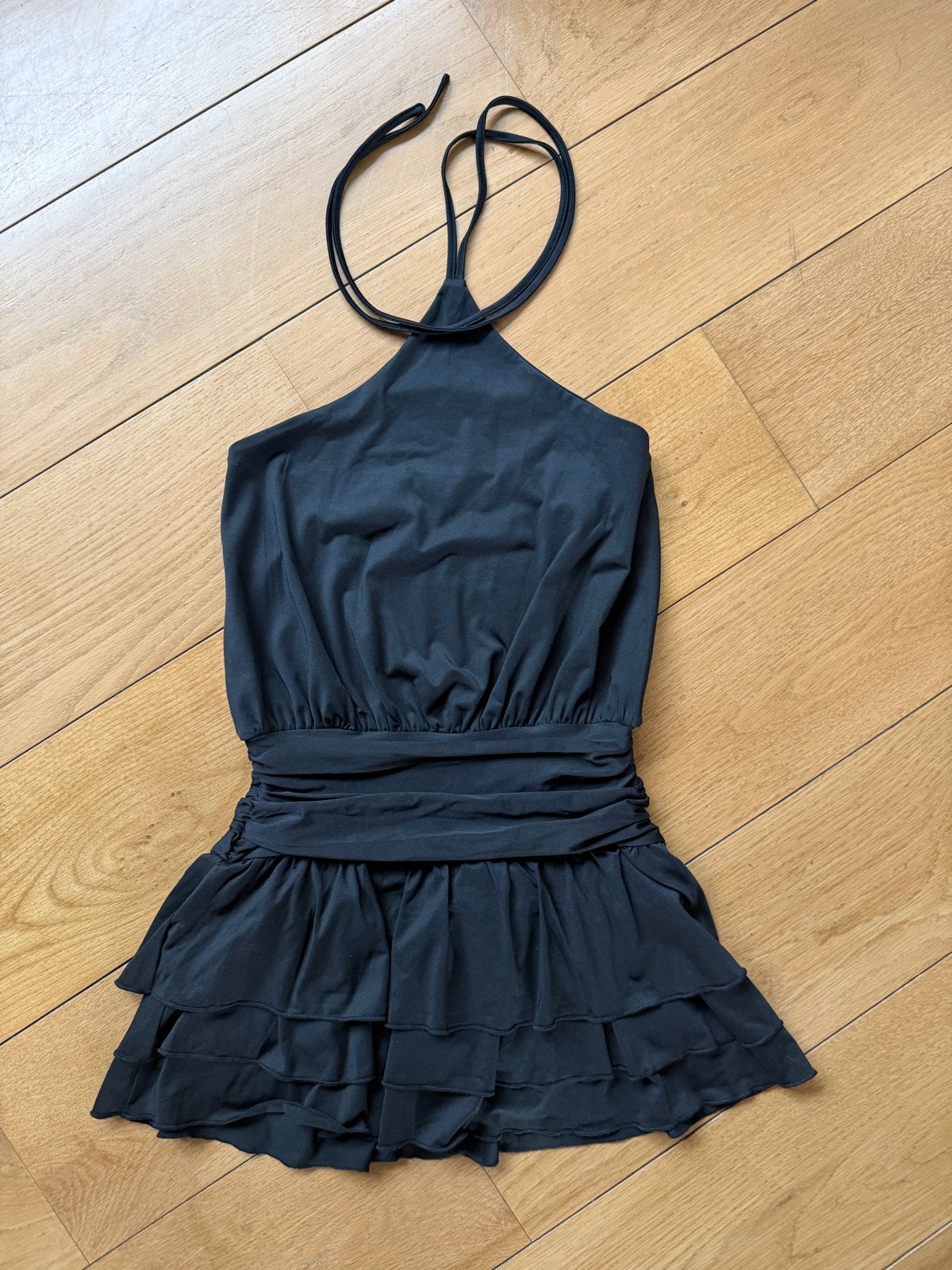 Halter jurkje, Meet Me There, Zwart,, Zwart, Nieuw, Ophalen of Verzenden, Maat 34 (XS) of kleiner