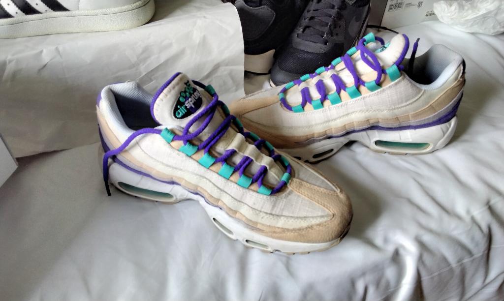 Nike Air max 95 Top Air Sprung 40 Collector Sesame Low shoes, Ophalen, Overige kleuren, Nike, Sneakers of Gympen