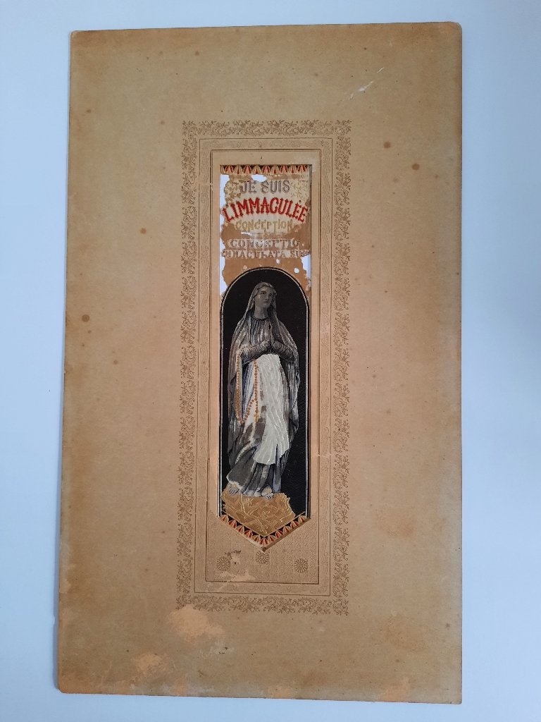 PRENT MARIA VAN LOURDES, Ophalen of Verzenden