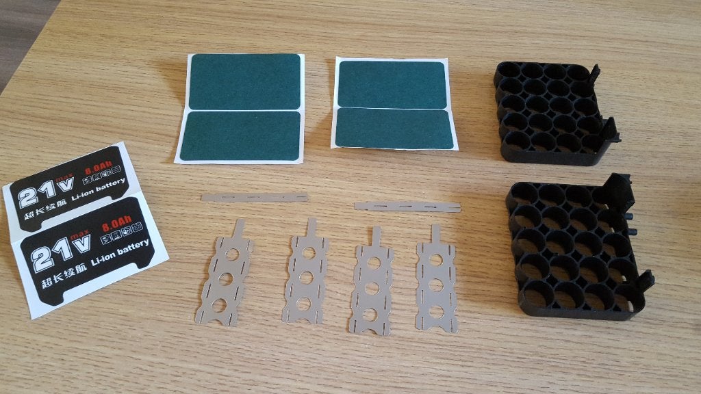 Accu pack repairset 20x 18650, Ophalen of Verzenden, Nieuw