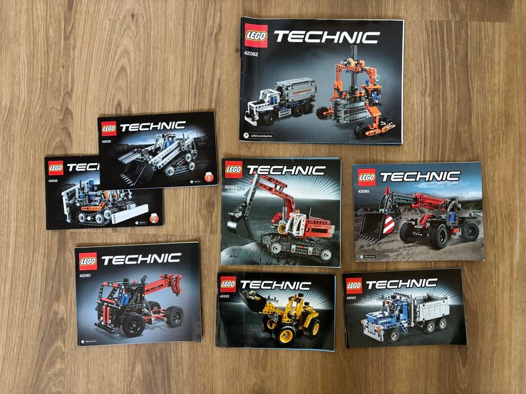Diverse LEGO Technic sets, Ophalen of Verzenden, Gebruikt