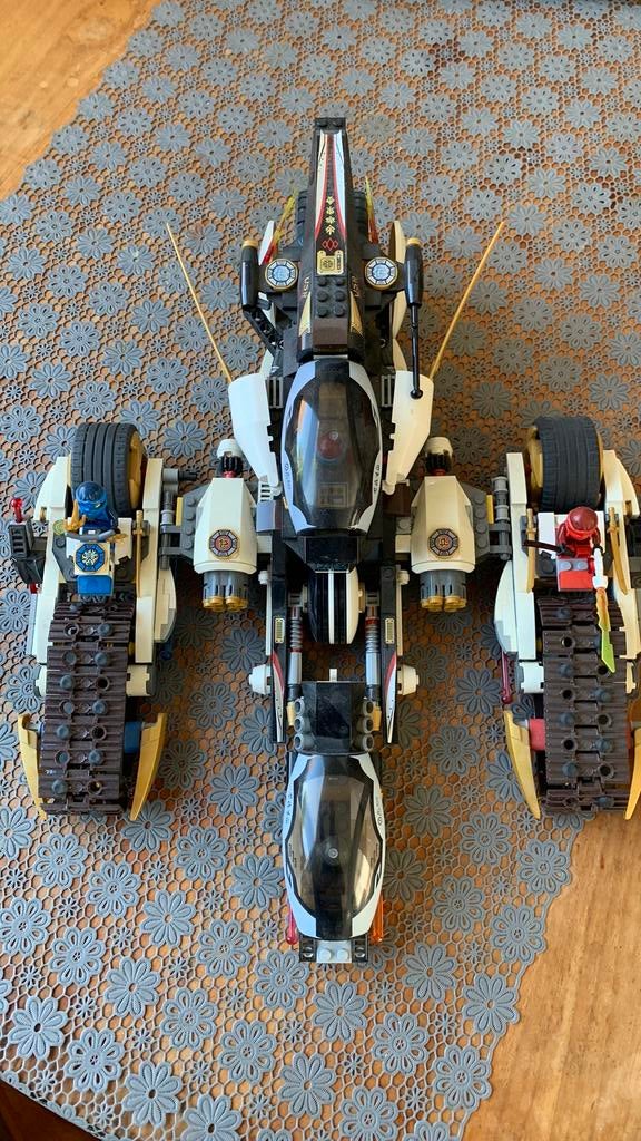 Ninjago Ultra stealth Raider lego technic set, Lego, Ophalen of Verzenden, Zo goed als nieuw, Inclusief minifiguren