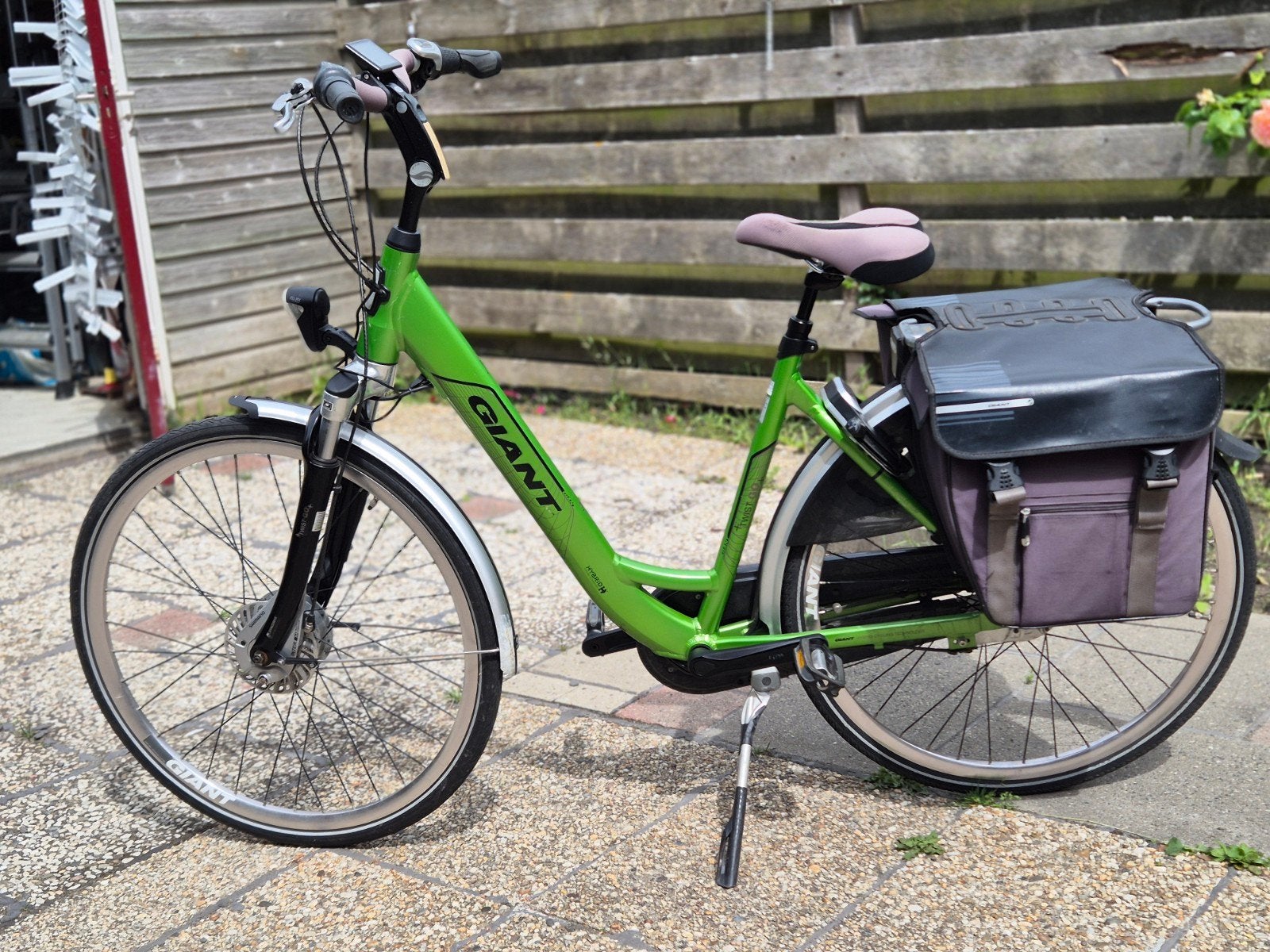 Giant twist go elektrische fiets met dubbele accu, Ophalen of Verzenden, Gebruikt, Overige merken