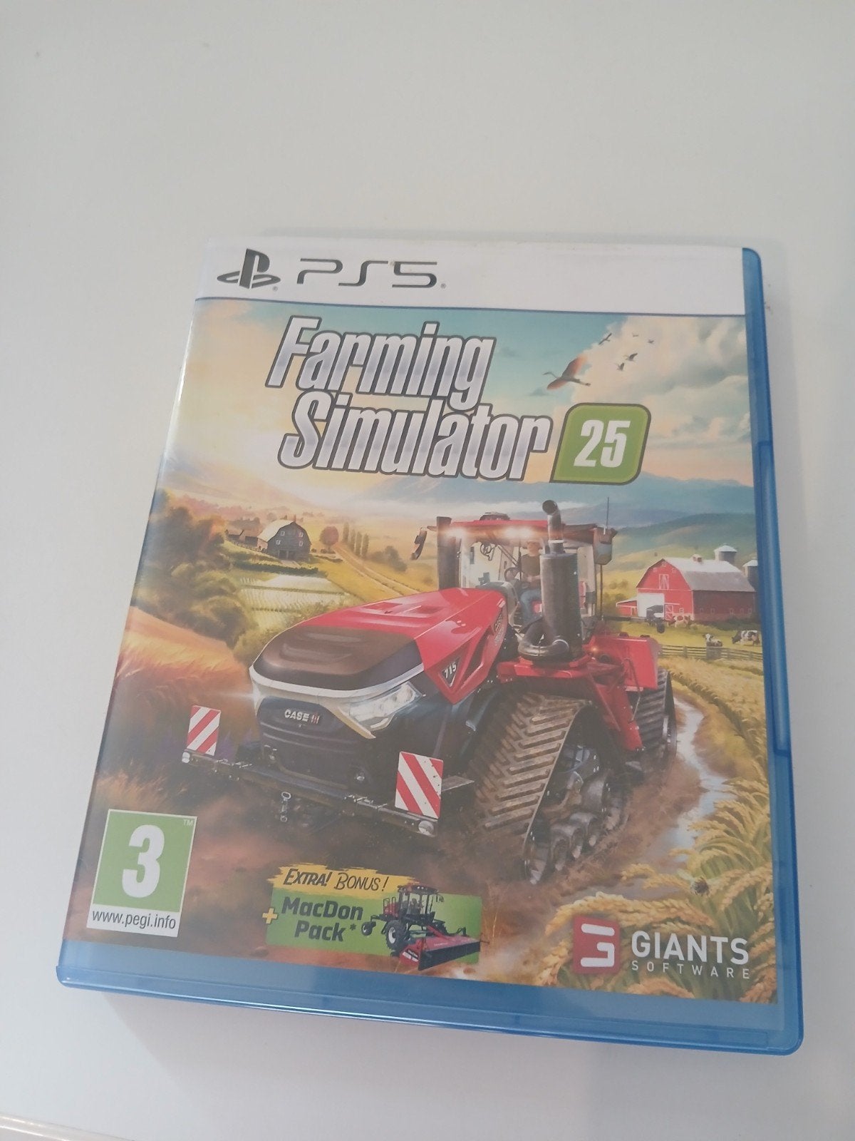 Farming Simulator 25 PS5 - Nieuwstaat met MacDon Pack, Online, 1 speler, Ophalen of Verzenden, Zo goed als nieuw